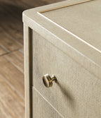 Archives Raffia Three-Drawer Chest