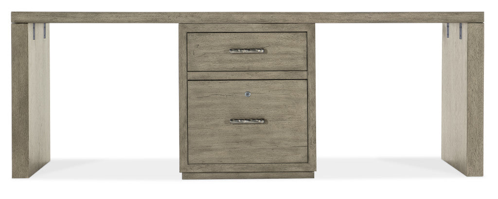 Linville Falls 84" Desk with One Centered File