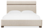 Eleana Upholstered King Panel Bed