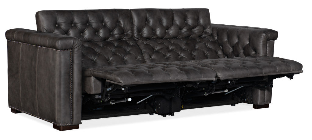 Savion 2 over 2 Sofa with Power Recline & Power Headrest