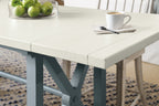 Serenity Piers Friendship Table with 2-12in Leaves