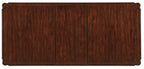 Charleston Rectangle Leg Dining Table w-2-22in Leaves