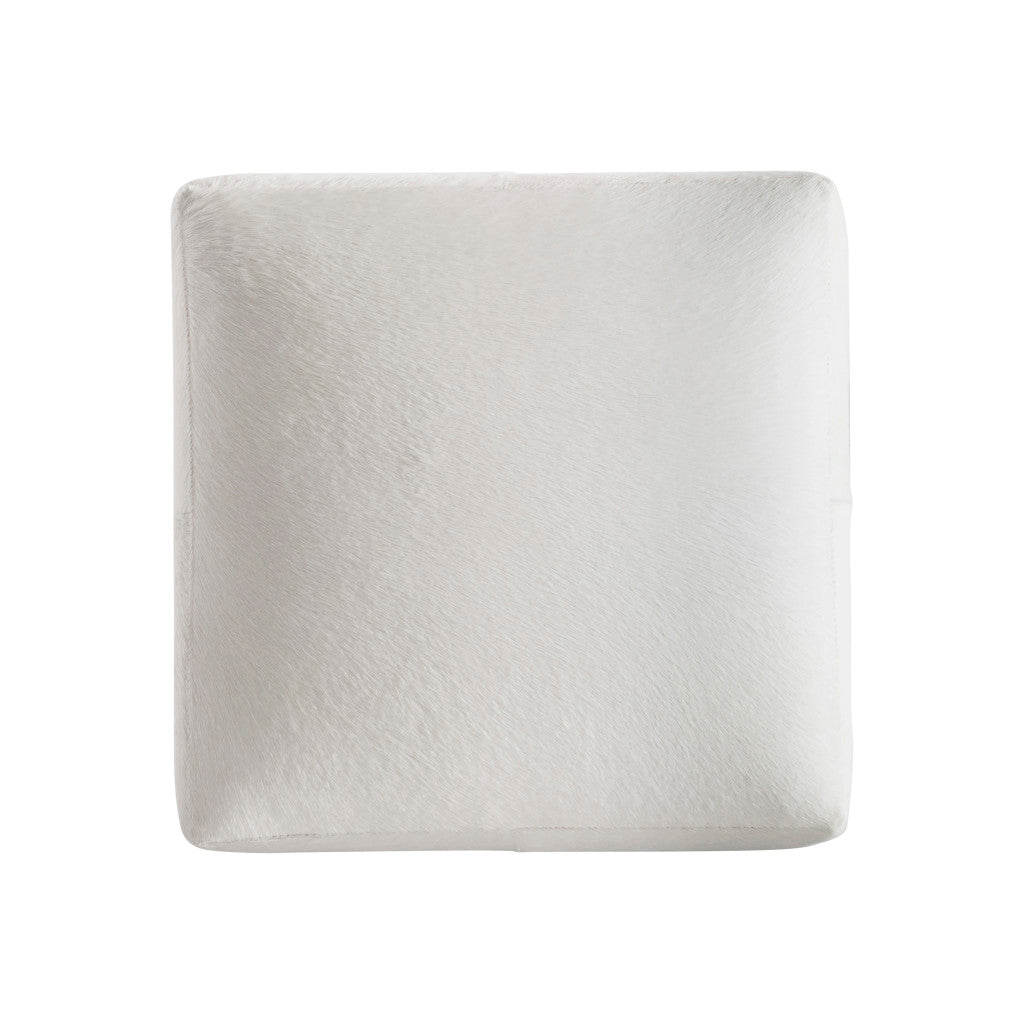 Aspen Leather Ottoman