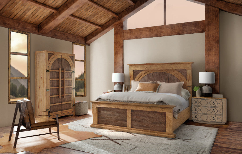 Big Sky Cal King Corbel Bed