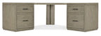 Linville Falls Corner Desk with Two Files