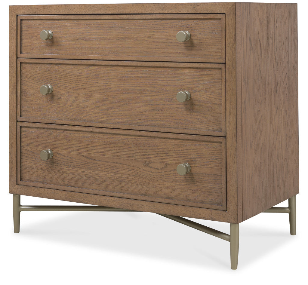 Sonnet Three-Drawer Nightstand