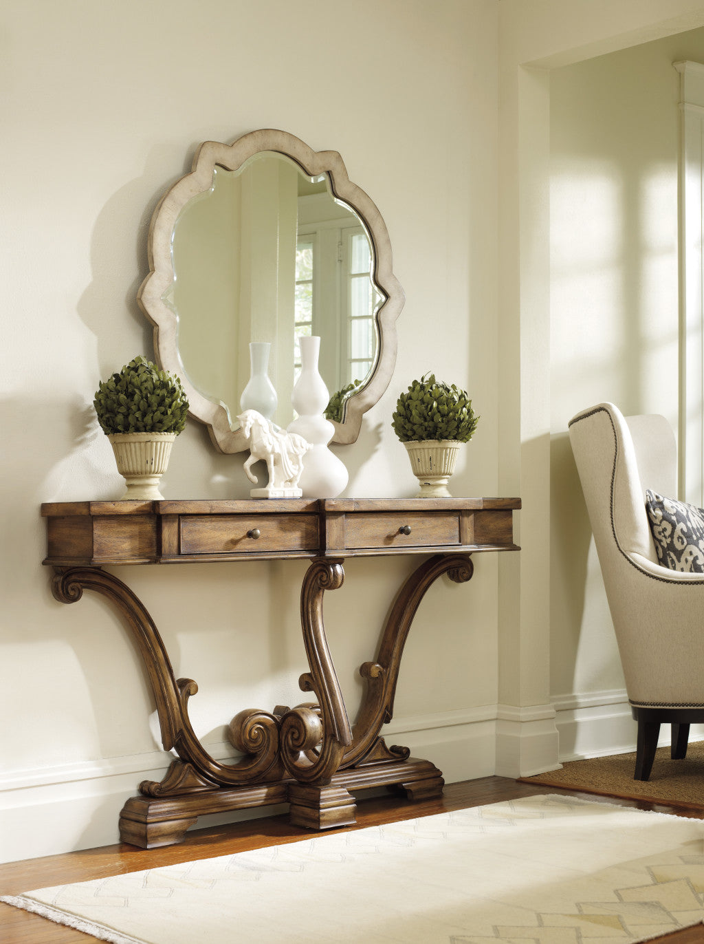 Sanctuary Thin Console-Amber Sands