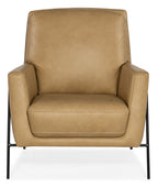 Amette Metal Frame Club Chair