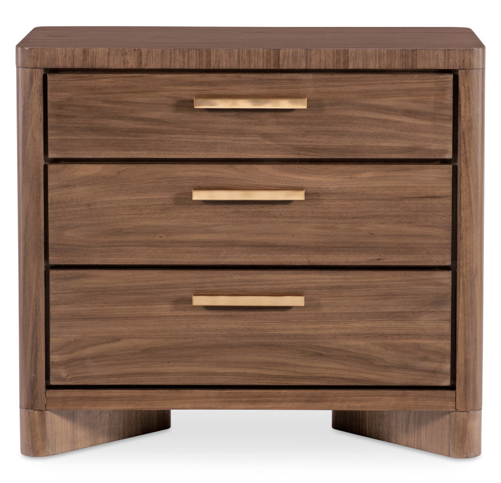 Eleana Three Drawer Nightstand