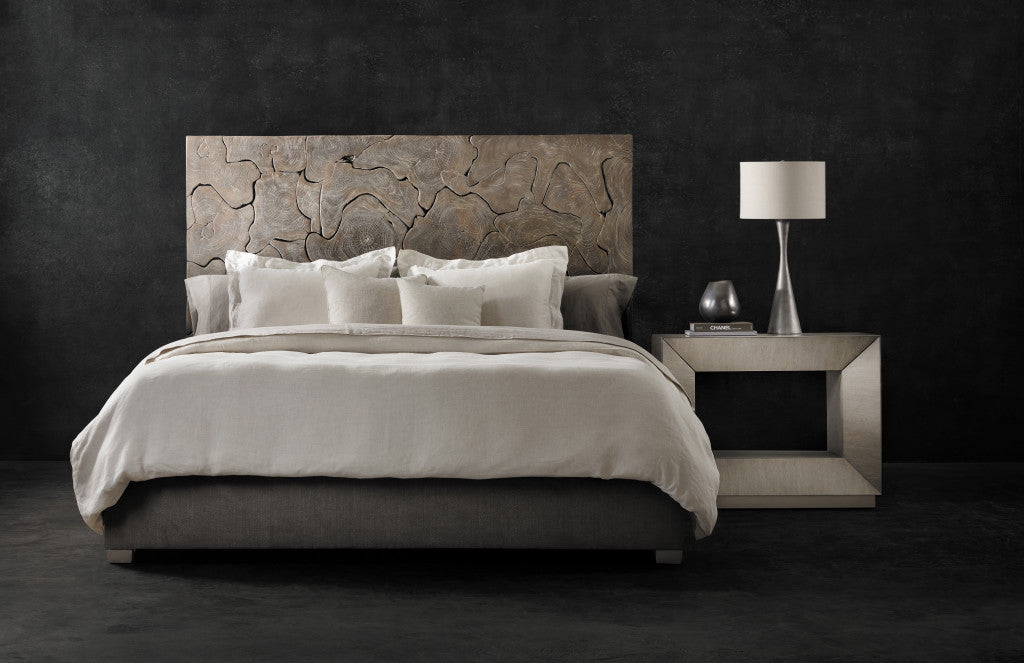 Calavaras Fabric Panel Bed