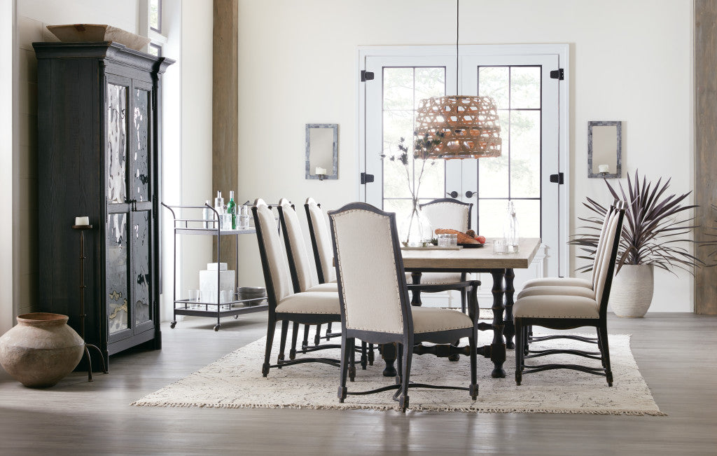 Ciao Bella Upholstered Back Arm Chair