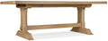 Driftwood Rectangle Dining Table with Two 20-inch Leaves