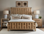 Vineyard Row Queen Panel Bed