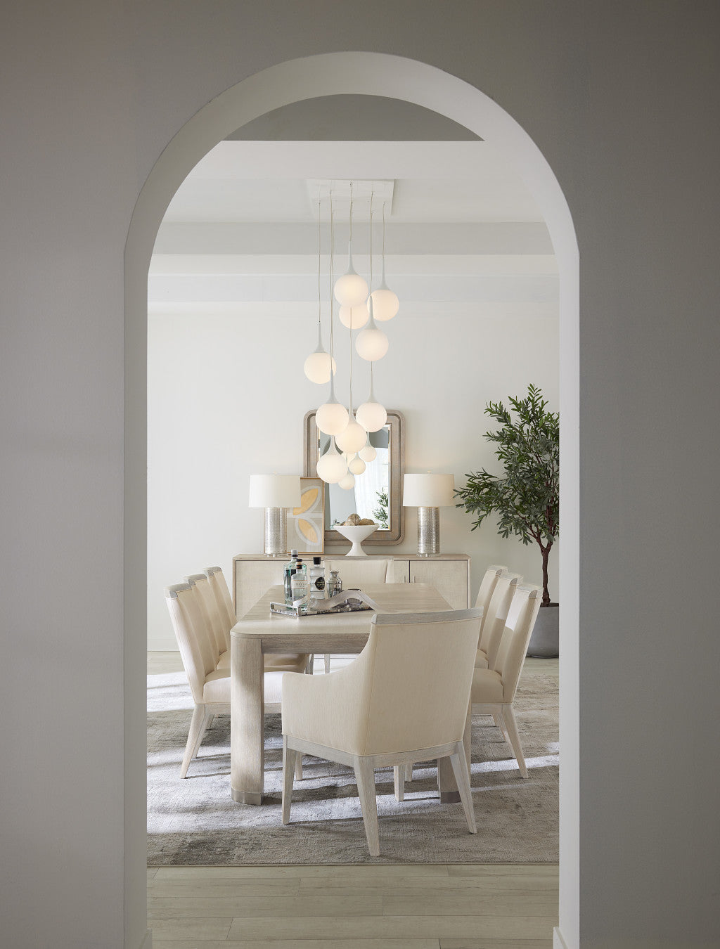 Modern Mood Leg Dining Table with 1-24in Leaf