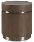 Commerce and Market Roll With It Round End Table