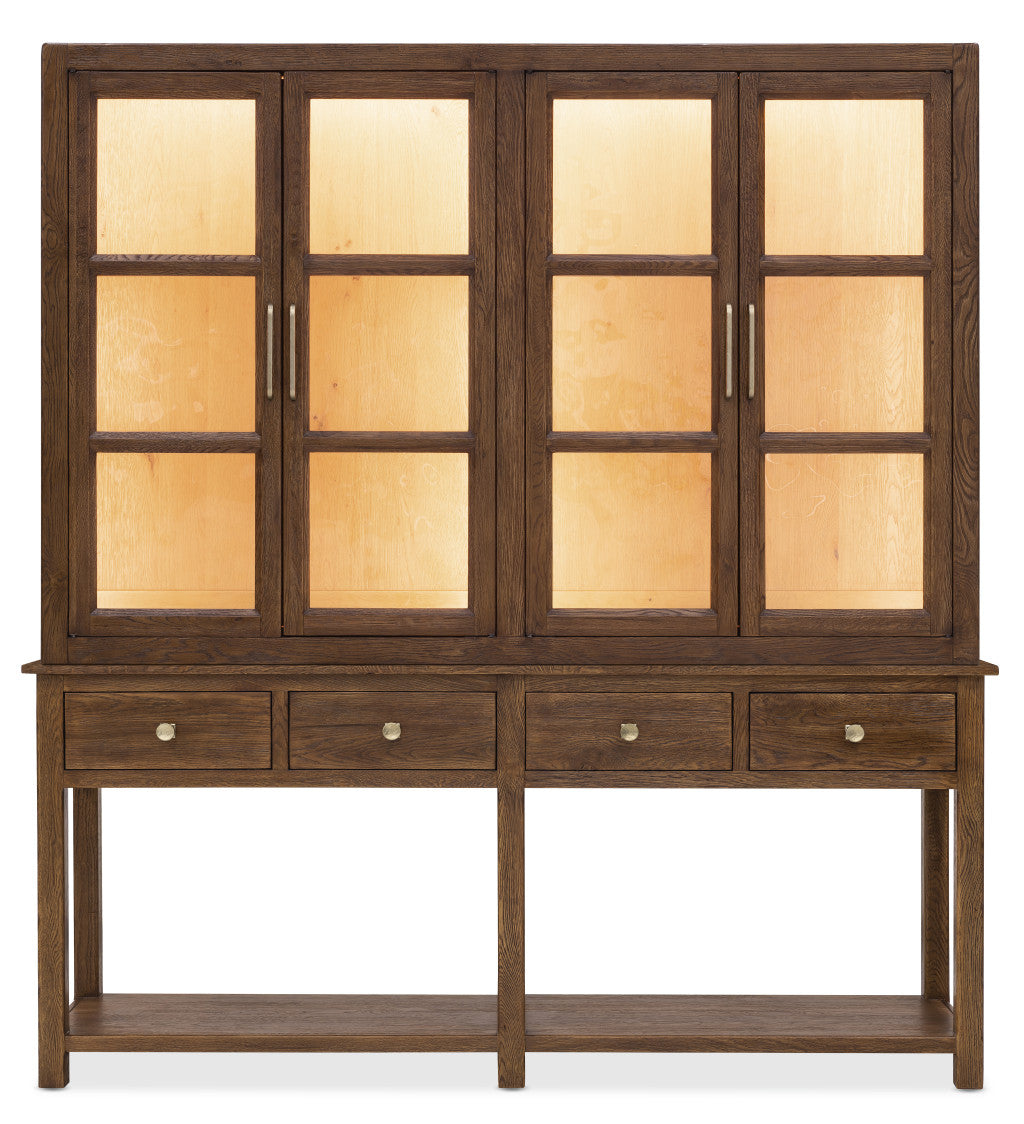 Driftwood Display Sideboard