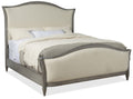 Ciao Bella King Upholstered Bed- Speckled Gray