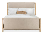 Retreat King Upholstered Panel Bed