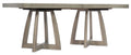 Affinity 78in Rectangle Pedestal Dining Table with 2-18in Leaves