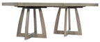 Affinity 78in Rectangle Pedestal Dining Table with 2-18in Leaves