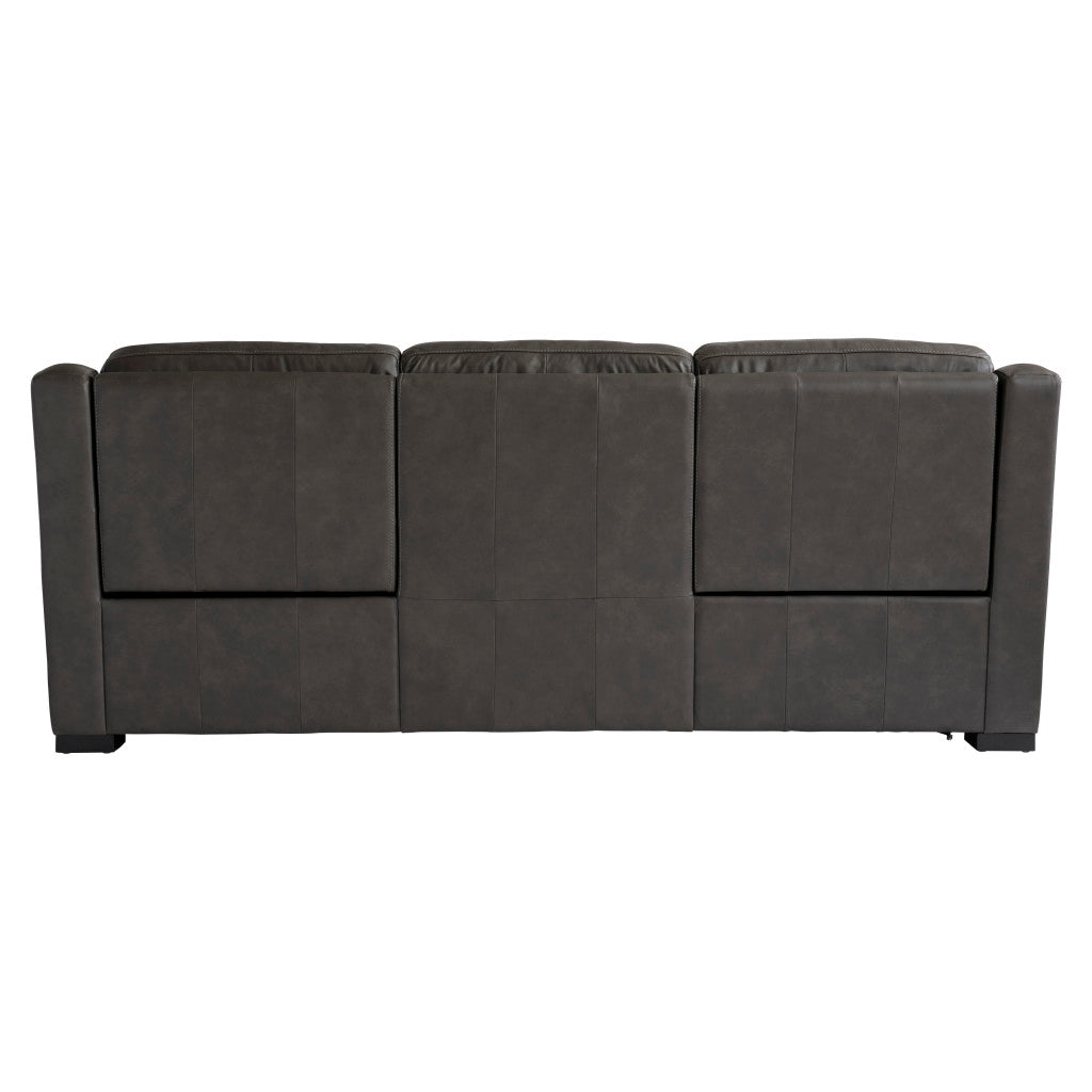 Germain Leather Power Motion Sofa