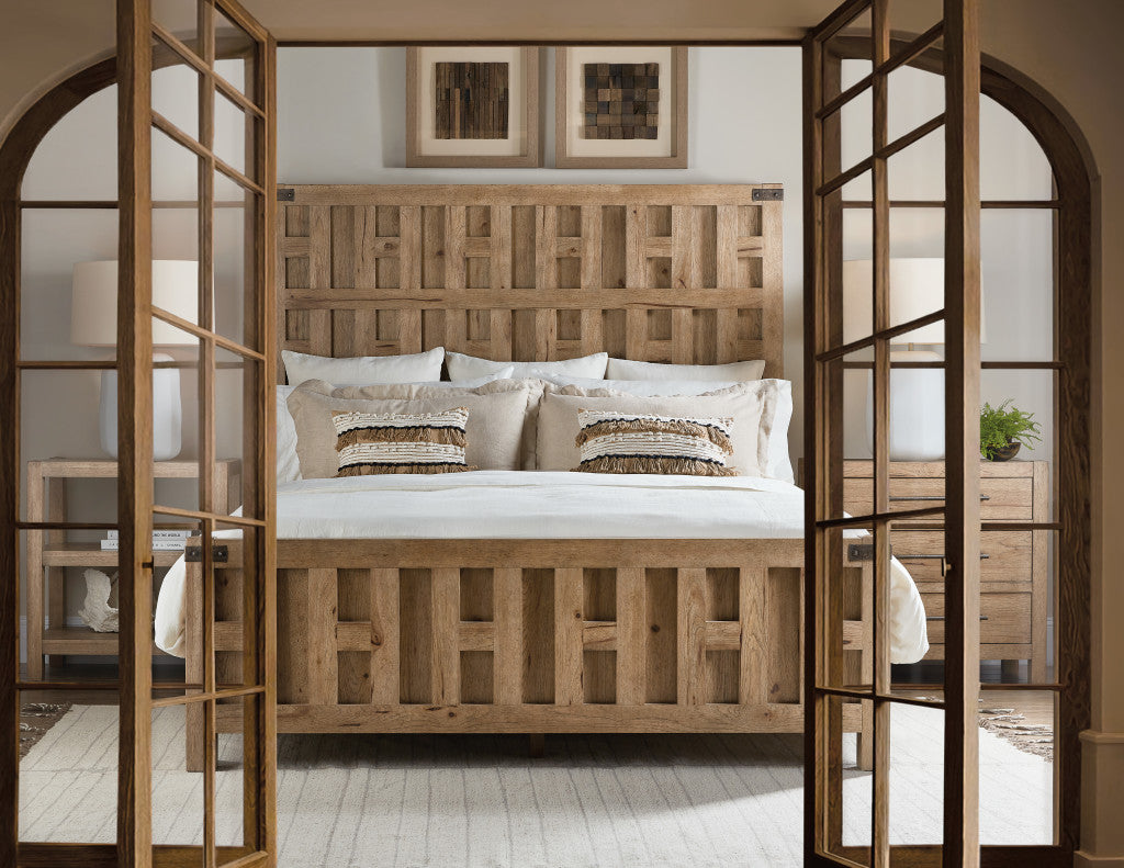 Vineyard Row California King Panel Bed