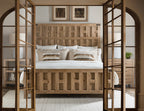 Vineyard Row King Panel Bed