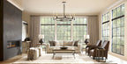 Aspen Leather Ottoman