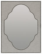Boheme Nourmand Linen Wrapped Mirror