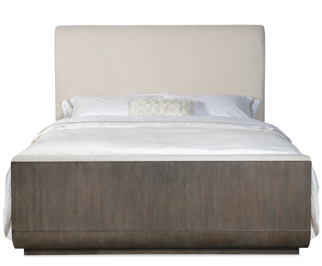 Modern Mood Cal King Upholstered Panel Bed