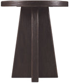 Driftwood Round End Table