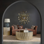 Melange Time Flies End Table