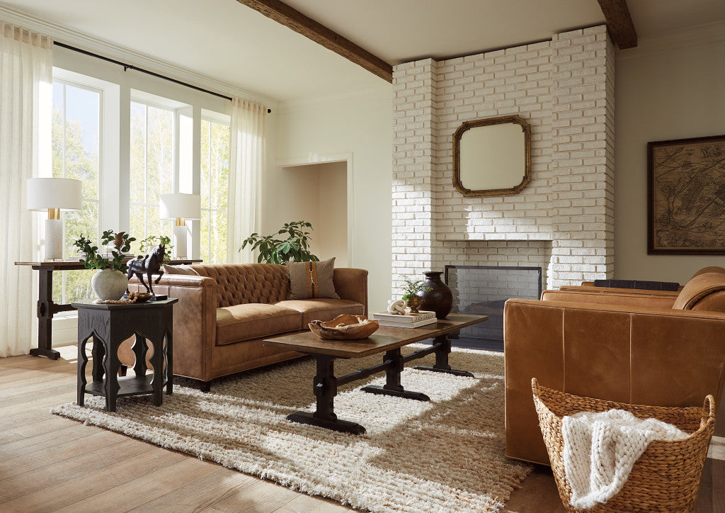 Americana Trestle Console Table