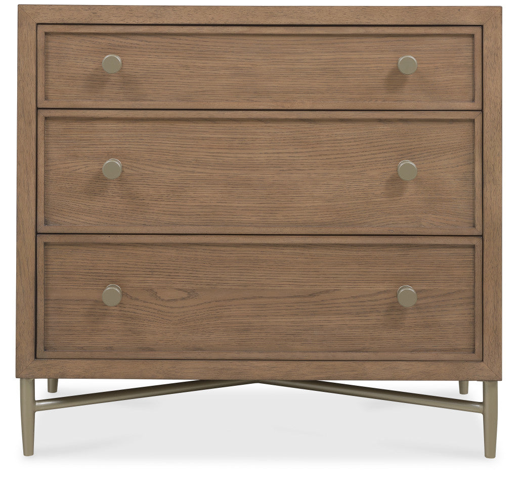 Sonnet Three-Drawer Nightstand