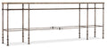 La Grange St James Metal and Stone Console