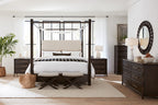 Retreat Pole Rattan Dresser