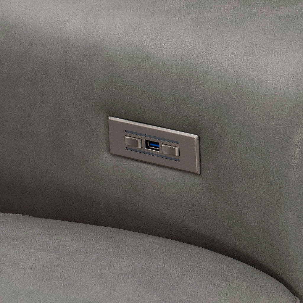 Lioni Leather Power Motion Sofa
