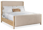 Retreat King Upholstered Panel Bed