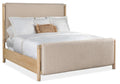 Retreat King Upholstered Panel Bed