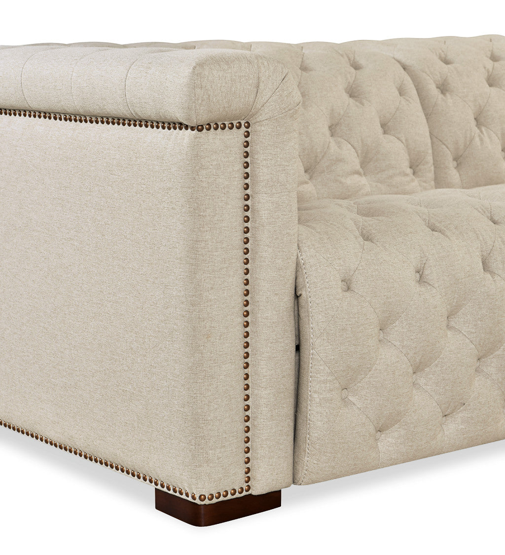 Savion Deux 5 Seat Sectional with Three Power Recliners and Six Power Headrests