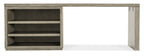 Linville Falls 84" Desk with Open Desk Cabinet