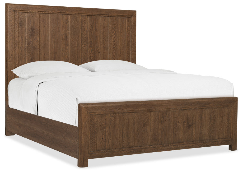 Driftwood Queen Panel Bed