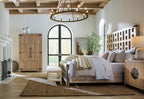 Vineyard Row Queen Panel Bed