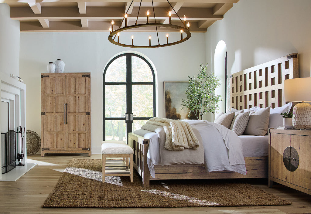 Vineyard Row California King Panel Bed