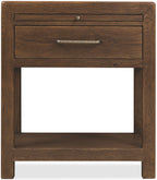 Driftwood One-Drawer Nightstand