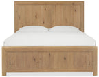 Driftwood California King Panel Bed