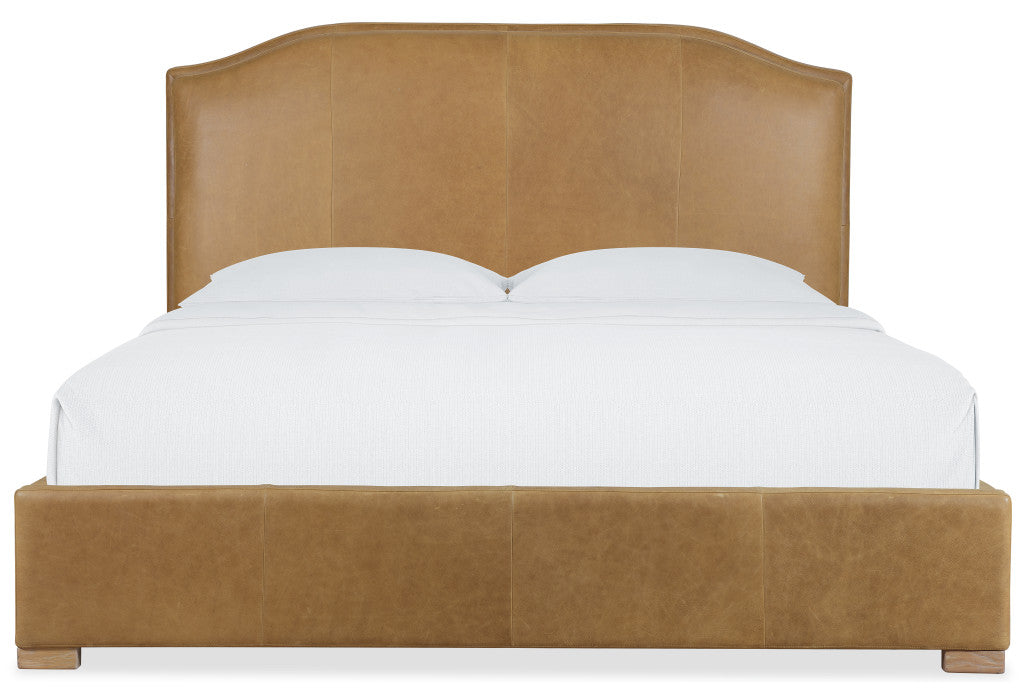 Driftwood California King Upholstered Bed