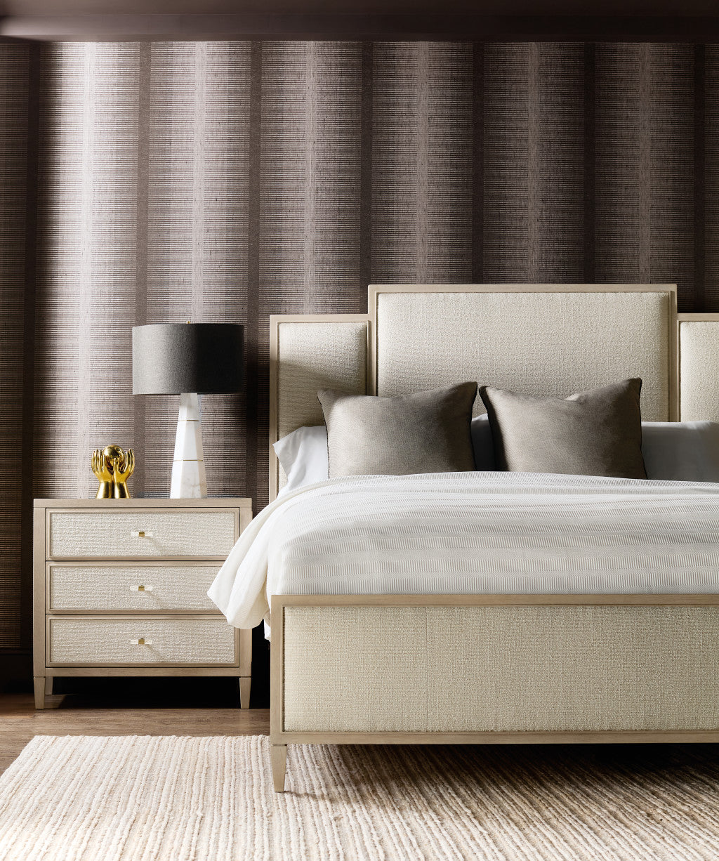Melange Be My Guest Queen Panel Bed