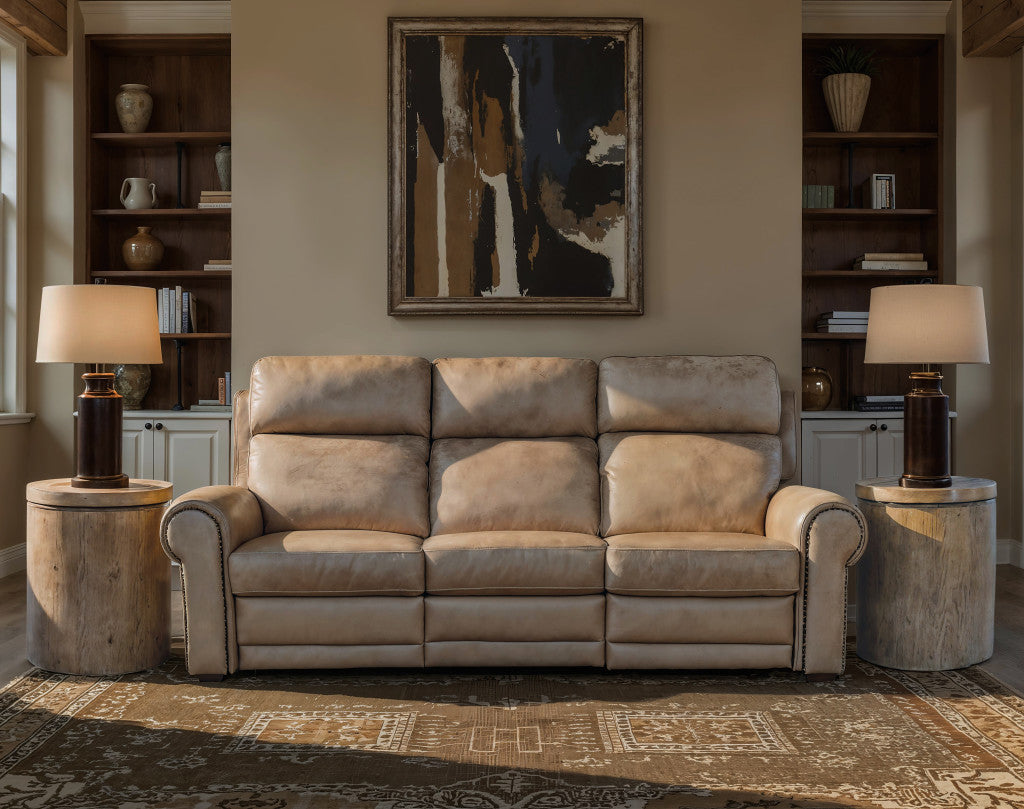 Duncan Power Sofa with Power Headrest & Lumbar